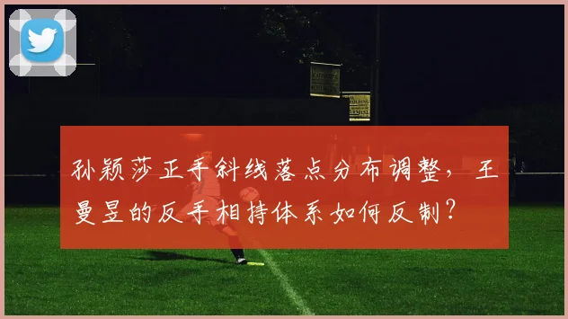 孙颖莎正手斜线落点分布调整,王曼昱的反手相持体系如何反制?